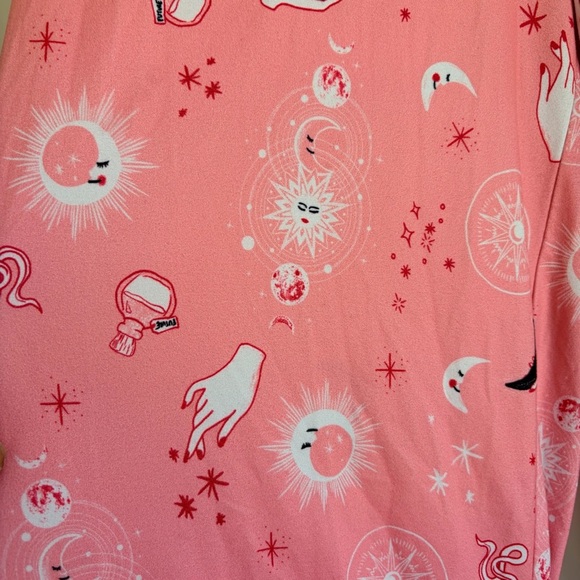 Wildfox Pink Patterned Pajama Set | M - Picture 5 of 6